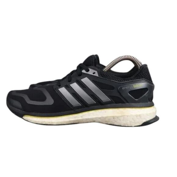 Adidas Shoes Womens 7.5 Athletic Trainers Energy Boost Sneakers Running Black - Picture 3 of 16